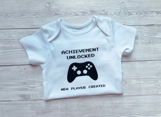 Achievement Unlocked (Gamer) - Baby Vest