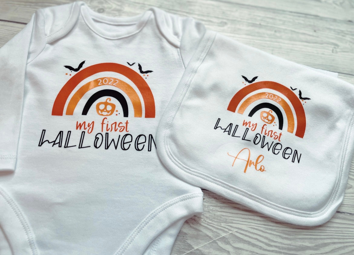 My 1st Halloween - Baby Vest &/or Bib