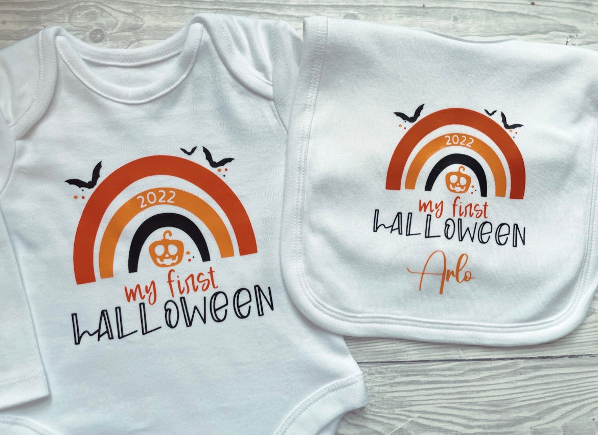 My 1st Halloween - Baby Vest &/or Bib