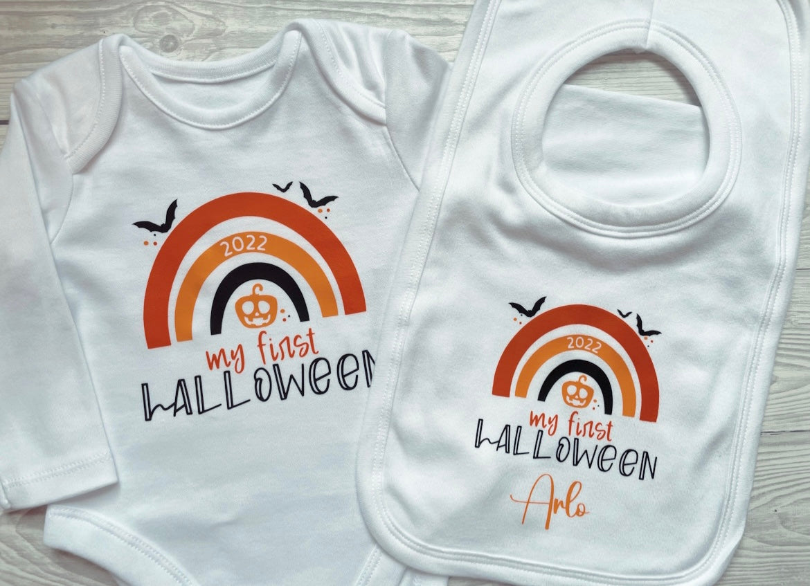 My 1st Halloween - Baby Vest &/or Bib