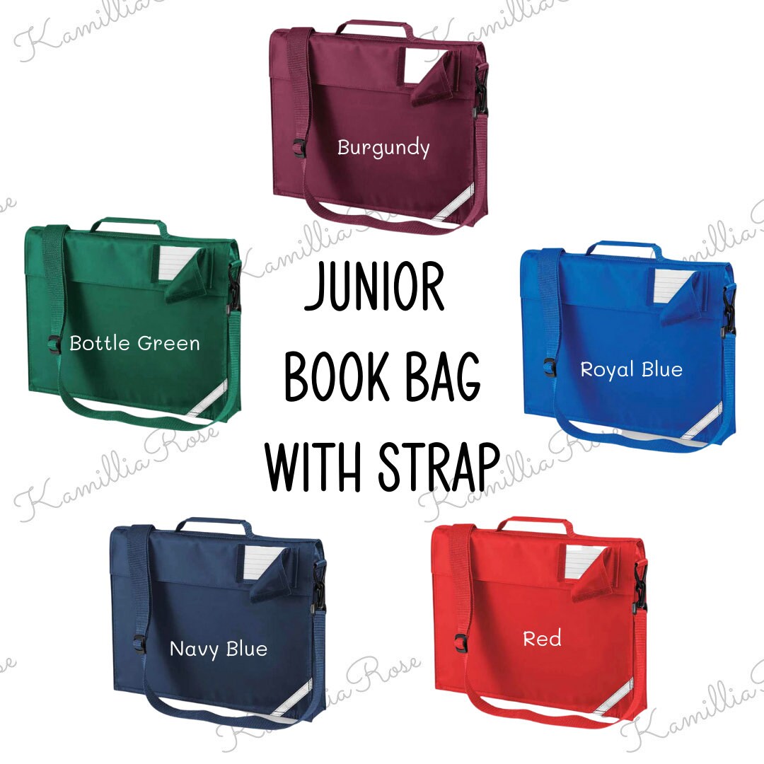 Personalised Kids School Book Bag - Back to school, Unisex, Boy, Girl, Children, Customised, School Bag, Reception, Year 1, Year 2