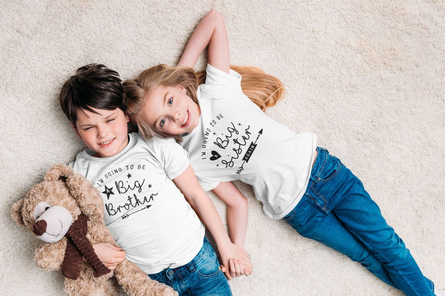 I’m going to be a Big Sister T-Shirt - Kids Tee, Matching, Personalised T-Shirt, Matchings Kids, Big Sister Again, Pregnancy Announcement