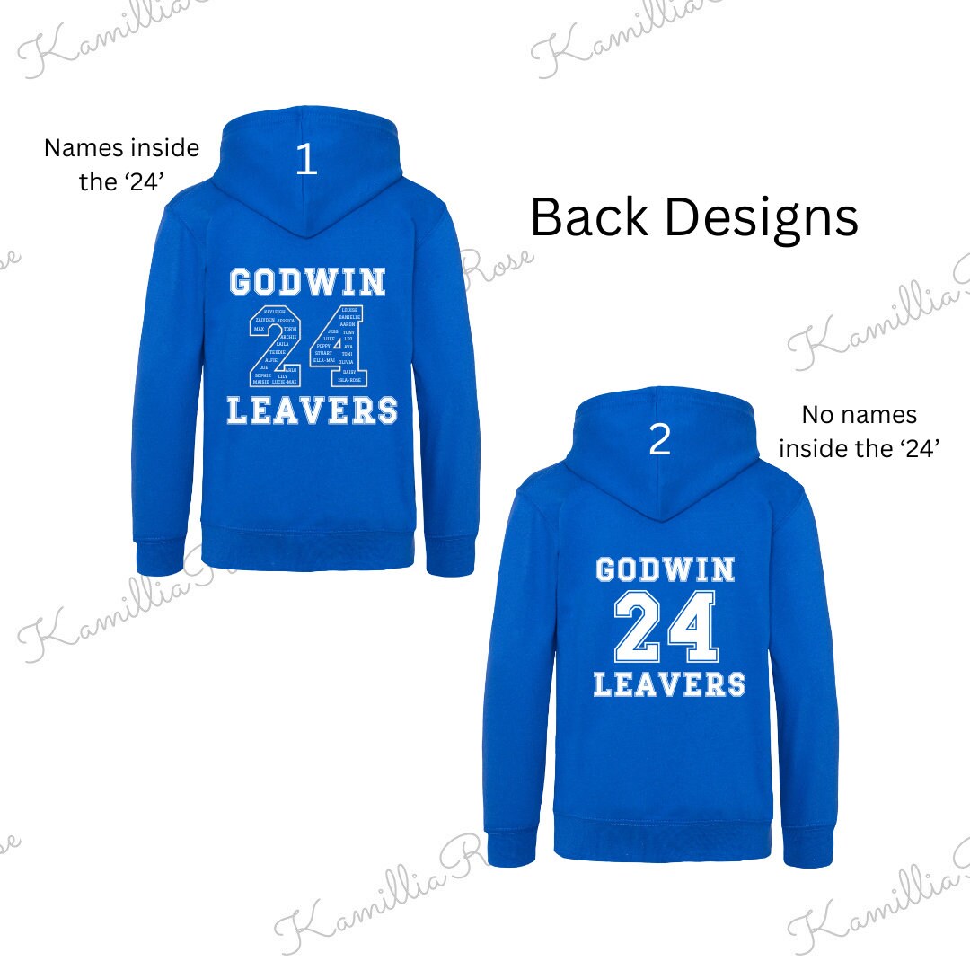 2024 Leavers Hoodies | Personalised | Nursery | School | College | Keepsake | Class of 24 | Memories | Year 6 | Year 11 | Customised