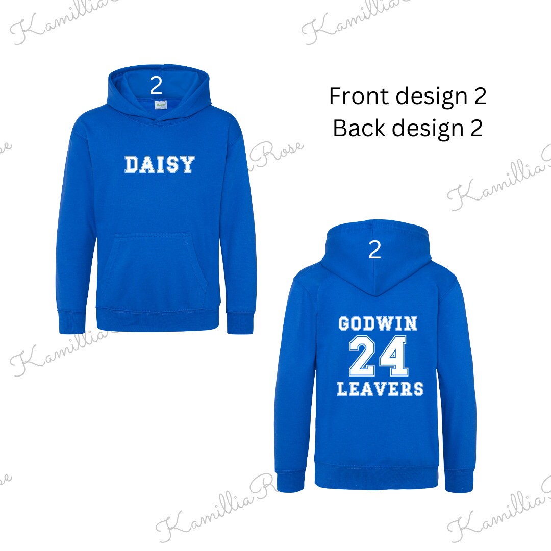 2024 Leavers Hoodies | Personalised | Nursery | School | College | Keepsake | Class of 24 | Memories | Year 6 | Year 11 | Customised