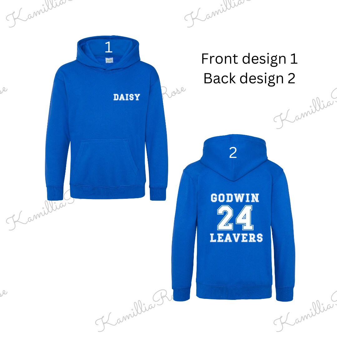 2024 Leavers Hoodies | Personalised | Nursery | School | College | Keepsake | Class of 24 | Memories | Year 6 | Year 11 | Customised