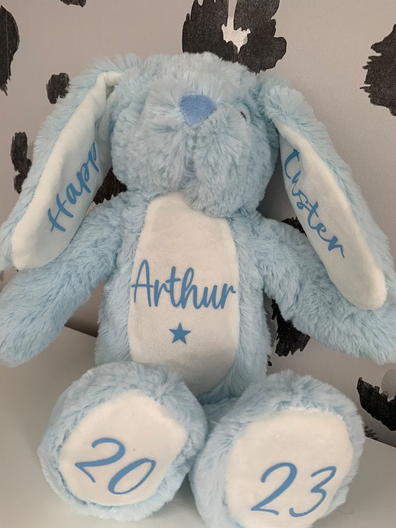 Personalised Easter Bunny Teddy - Special Keepsake Gift, Babies First Easter, Easter 2024, Keepsake, Personalised 1st Easter, Easter Bunny,