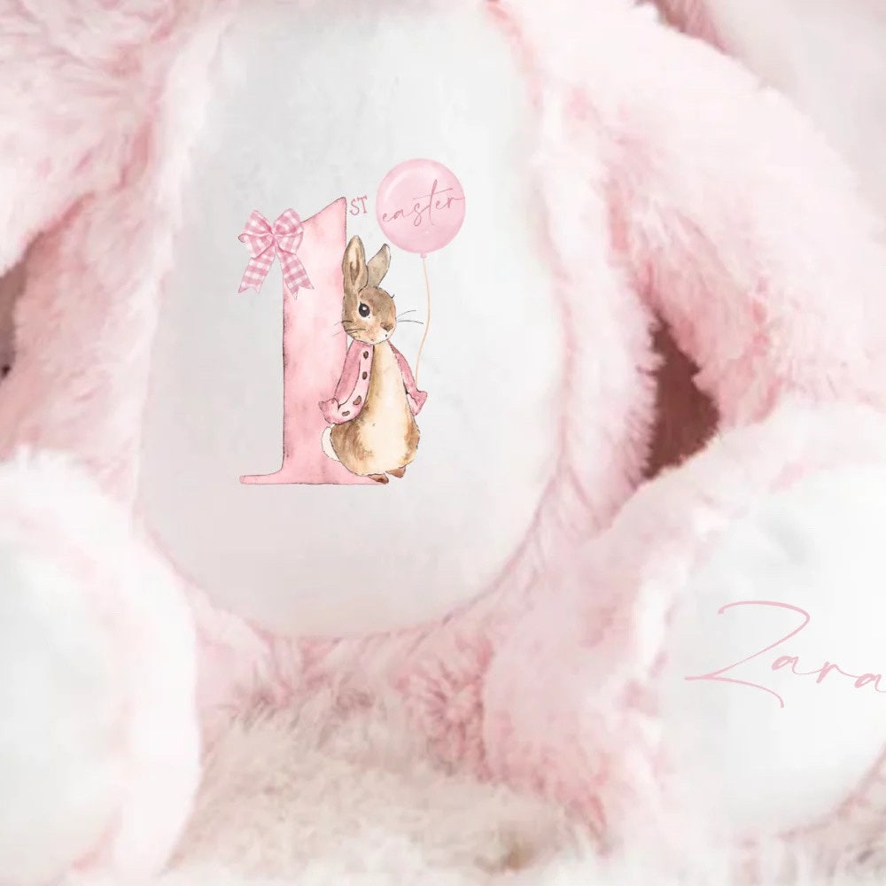 Personalised “My First Easter” Teddy - Special Keepsake Gift, Babies 1st Easter, Easter Bunny, Newborn, Milestone, Baby Boy, Baby Girl