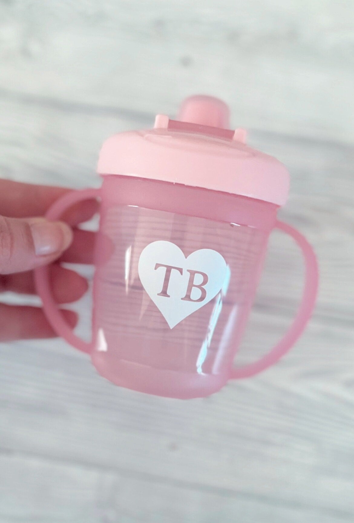 Personalised Initials Sippy Cup - Baby Cup, Toddler Cup, Special, Trending, Baby Gift, Learner Cup