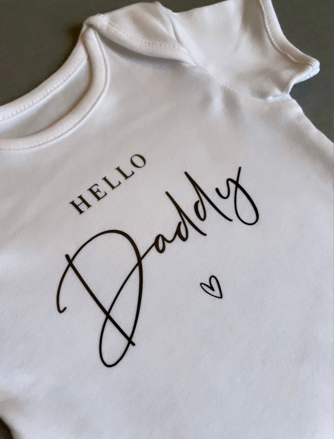 Hello Daddy - Baby Vest