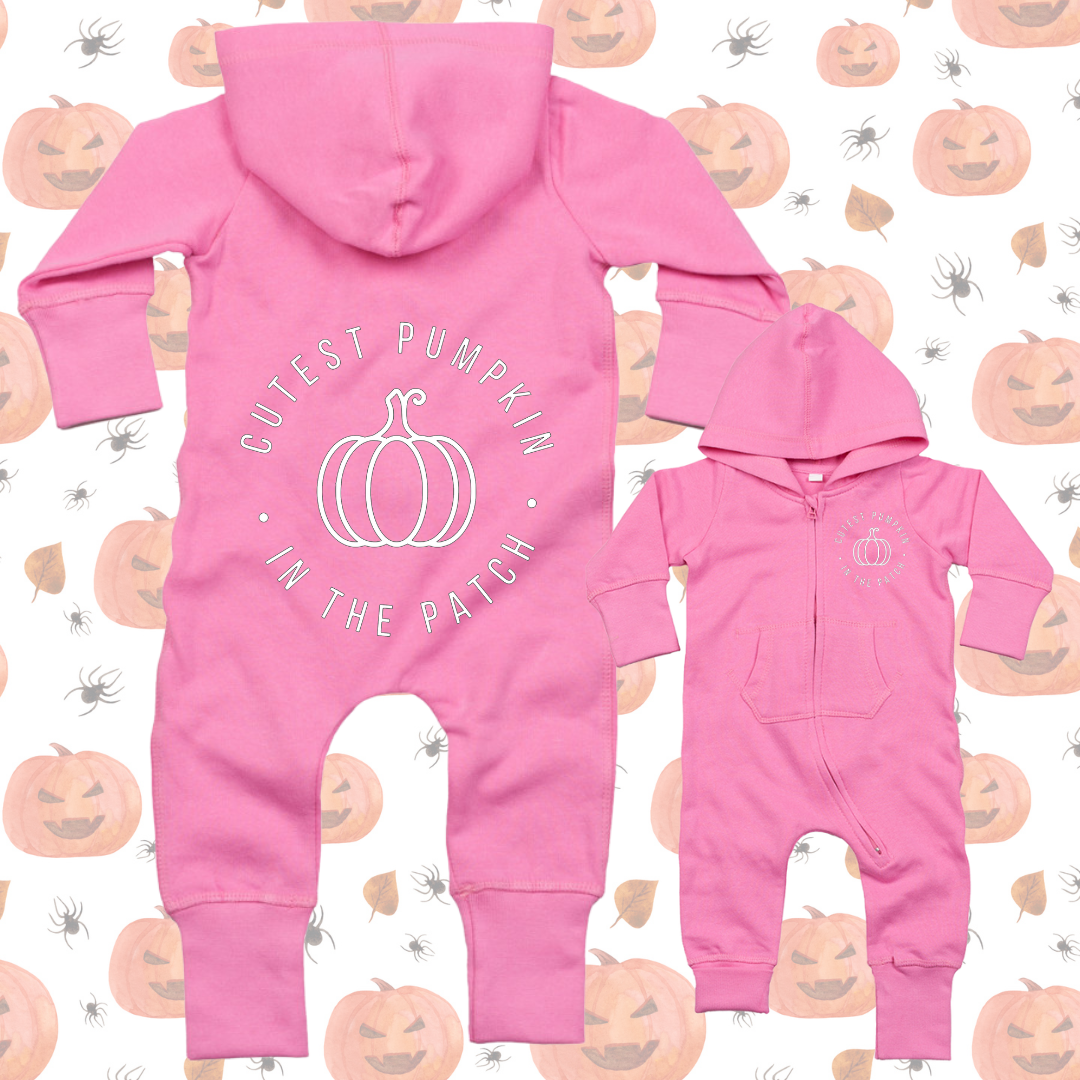 Cutest Pumpkin in the Patch - Fleece All in One