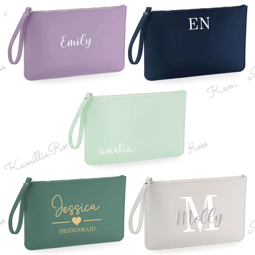 Personalised Clutch Bag