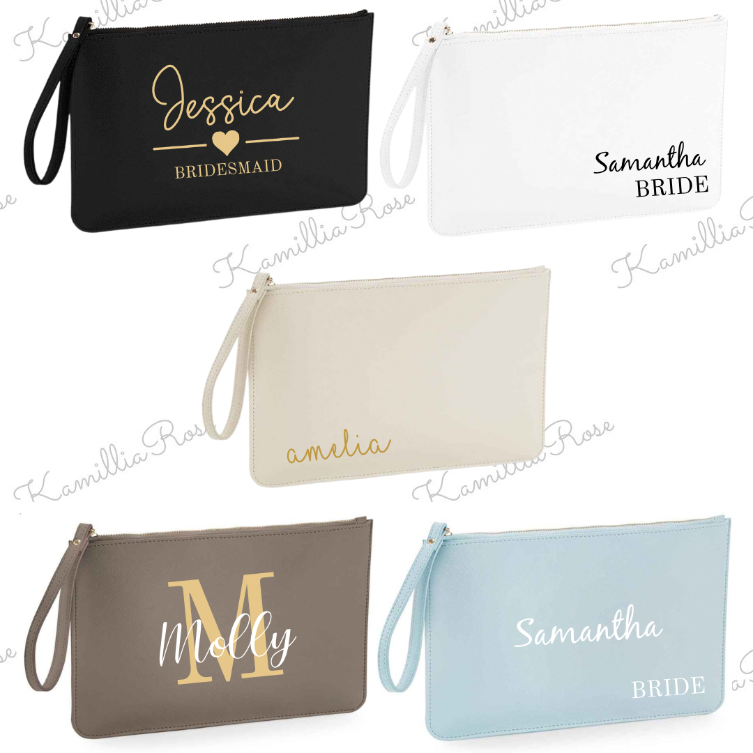 Personalised Clutch Bag