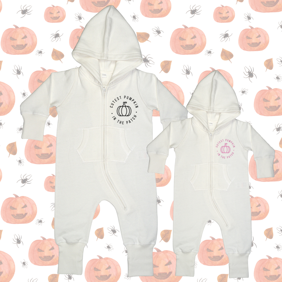 Cutest Pumpkin in the Patch - Fleece All in One