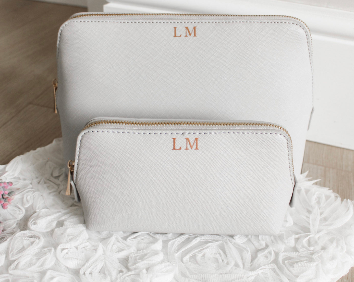 Personalised Bridal Cosmetic Bag