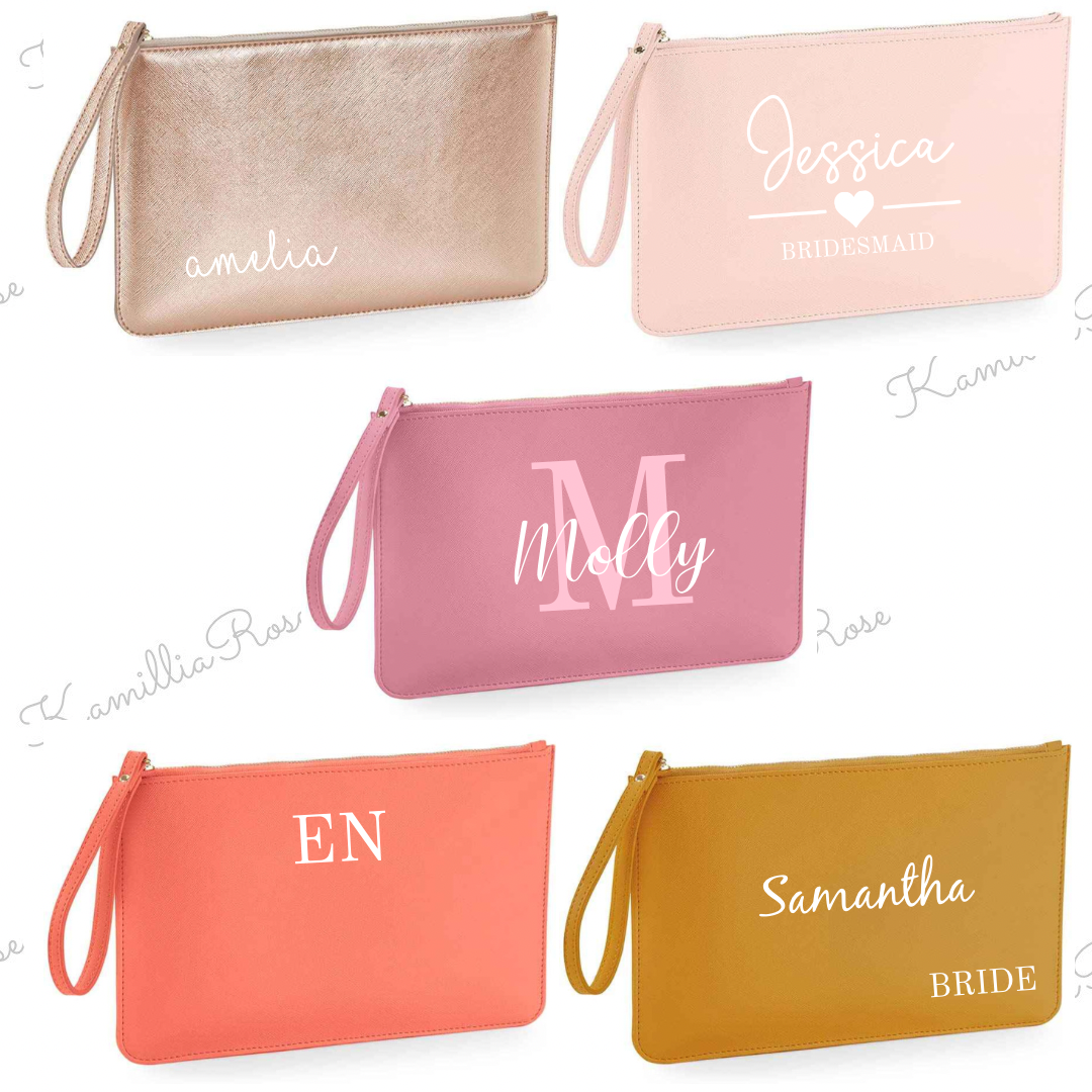 Personalised Clutch Bag