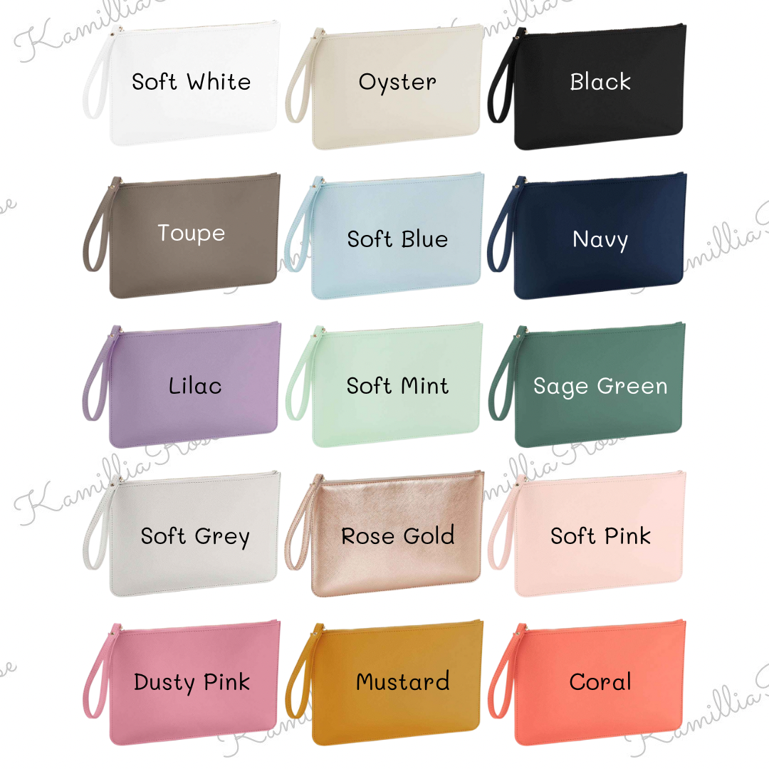 Personalised Clutch Bag