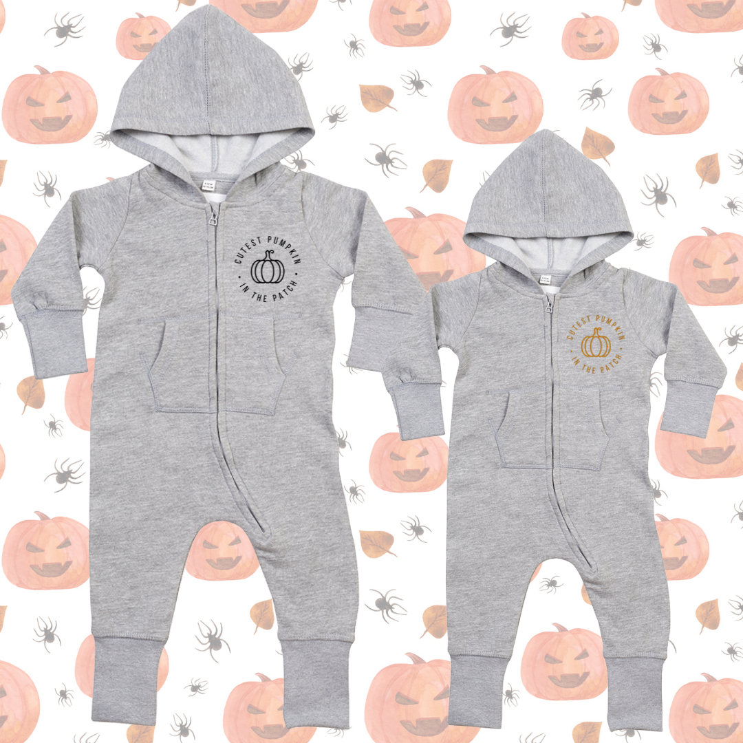 Cutest Pumpkin in the Patch - Fleece All in One