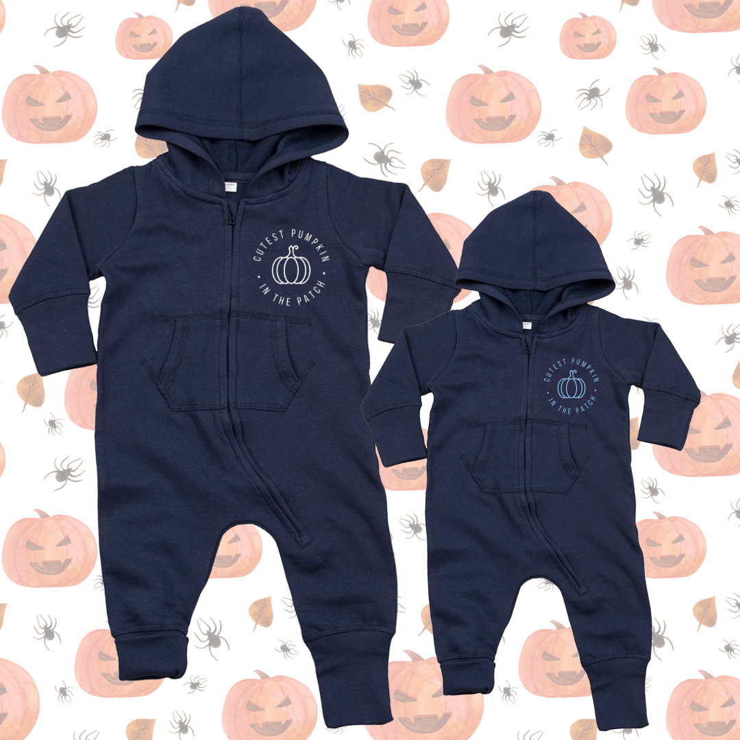 Cutest Pumpkin in the Patch - Fleece All in One