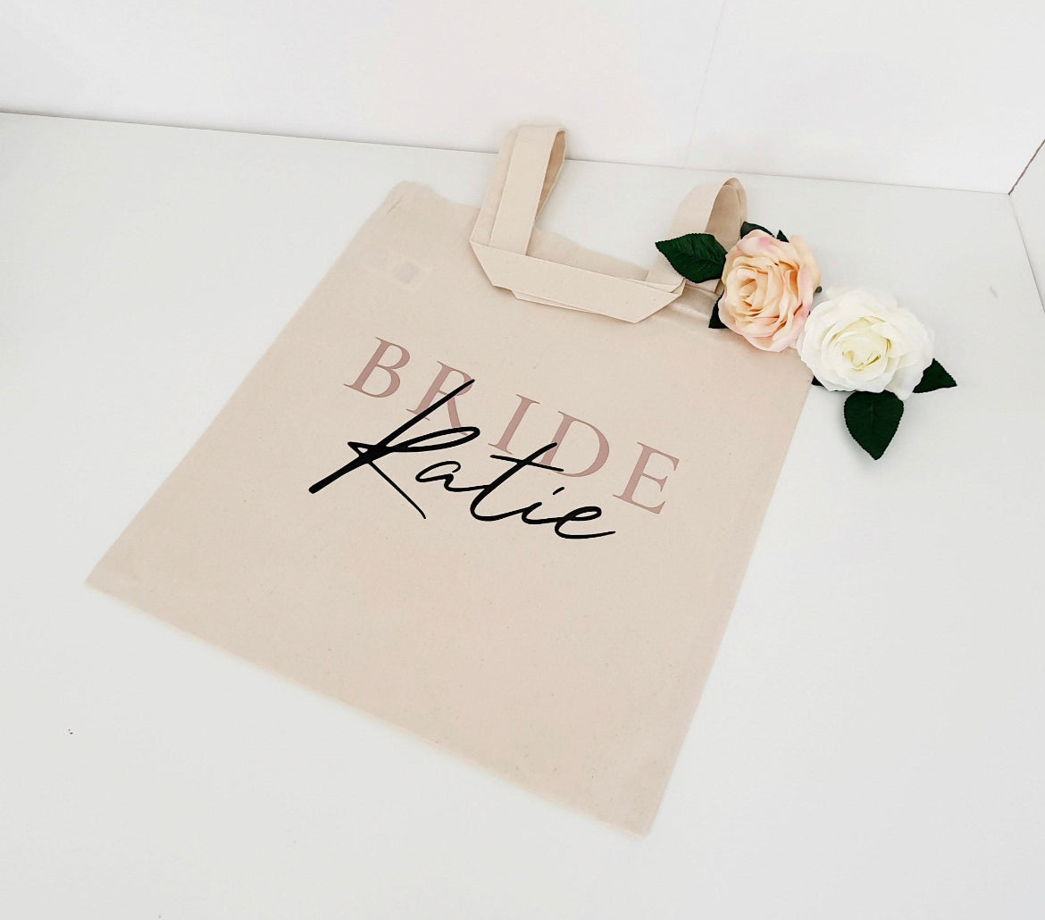 Bride Squad Tote Bags