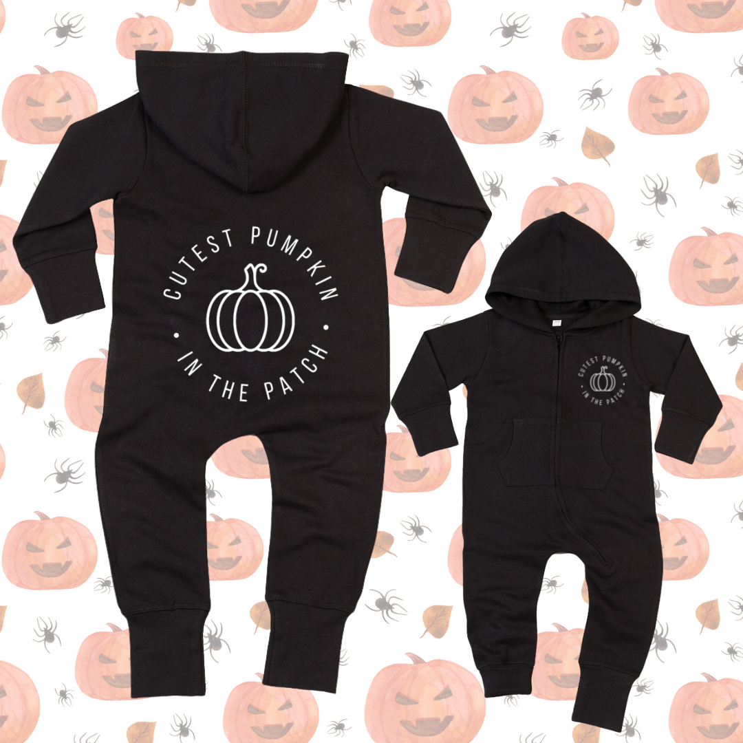 Cutest Pumpkin in the Patch - Fleece All in One