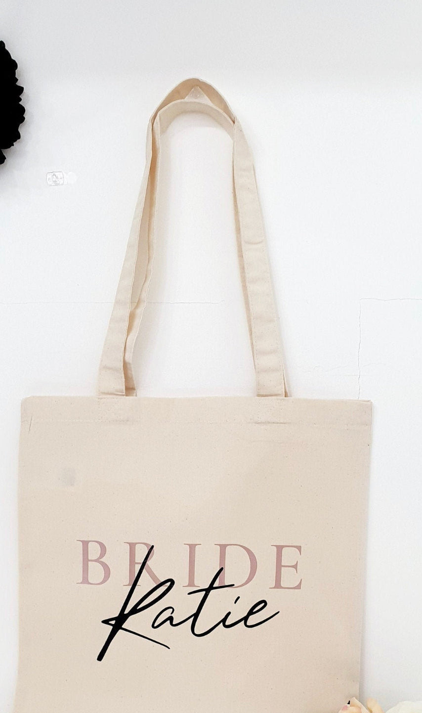 Bride Squad Tote Bags