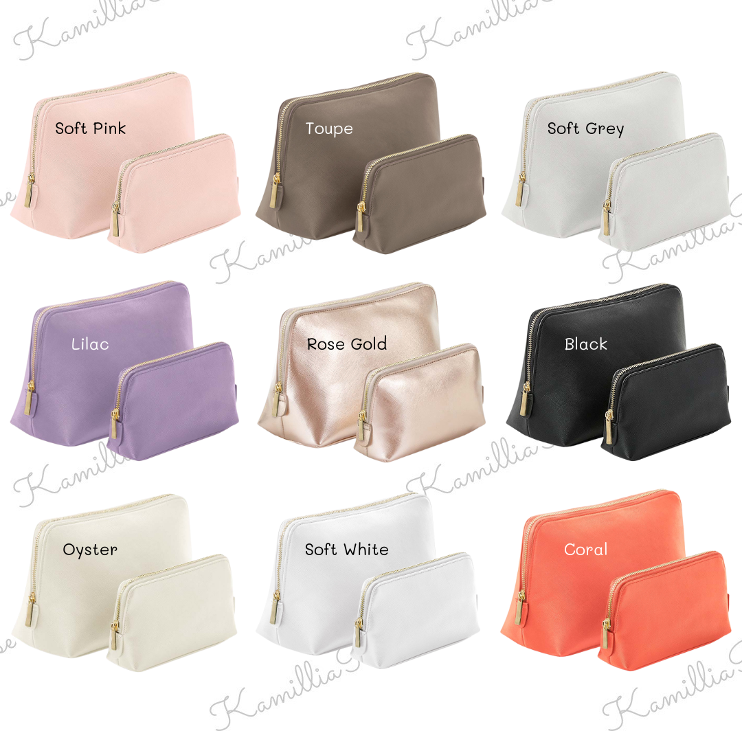 Personalised Bridal Cosmetic Bag