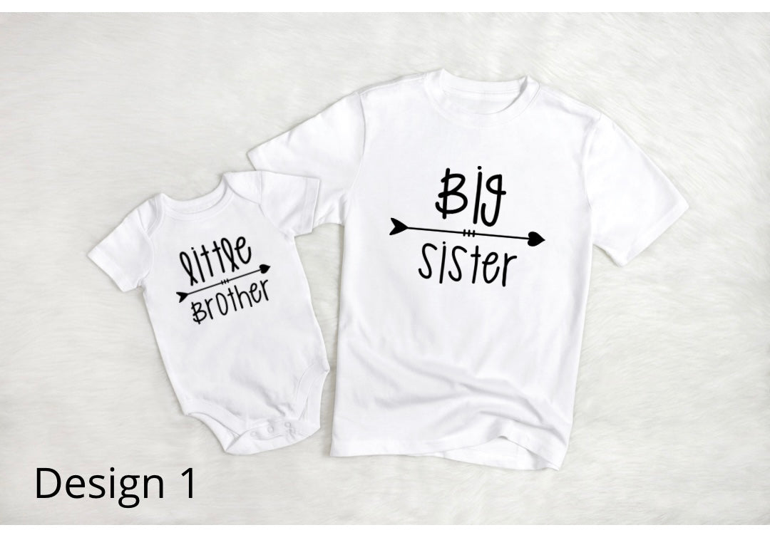 Big Sister, Little Mister - T-Shirt & Vest