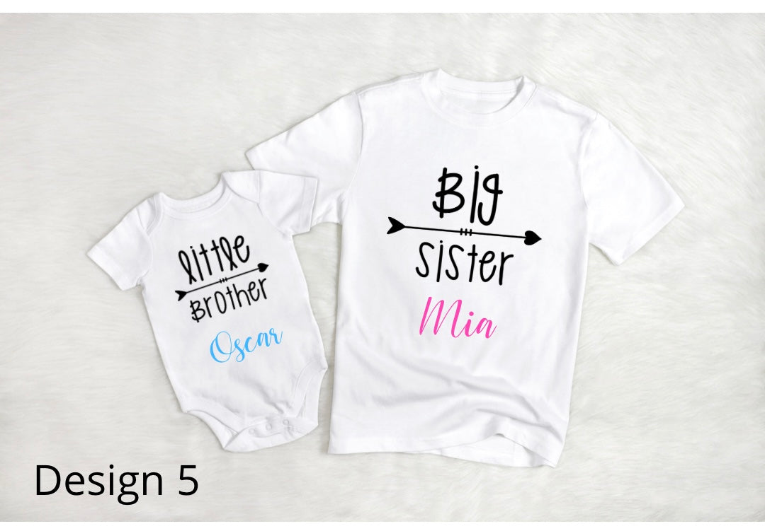 Big Sister, Little Mister - T-Shirt & Vest