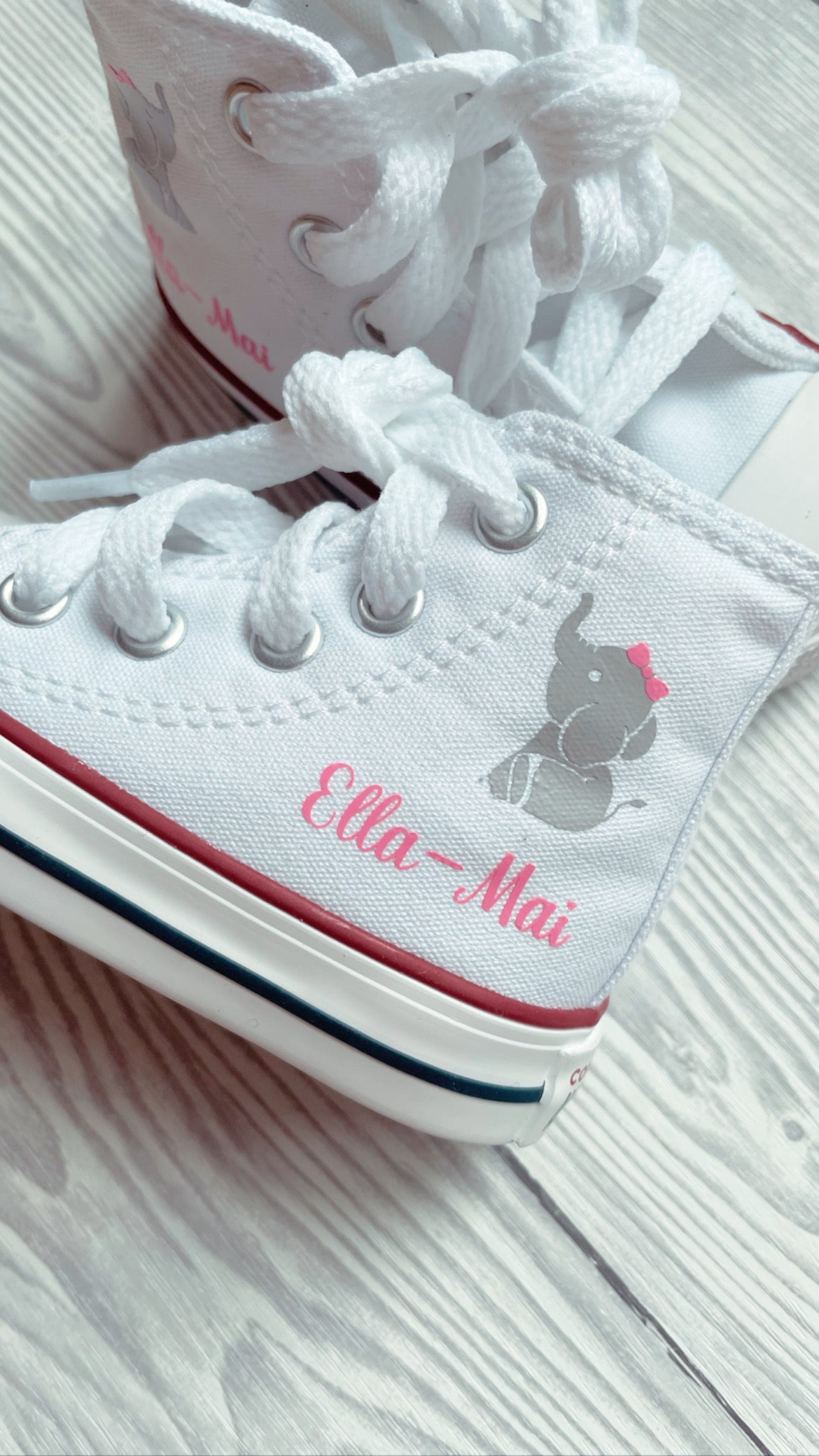 Baby clearance converse personalised